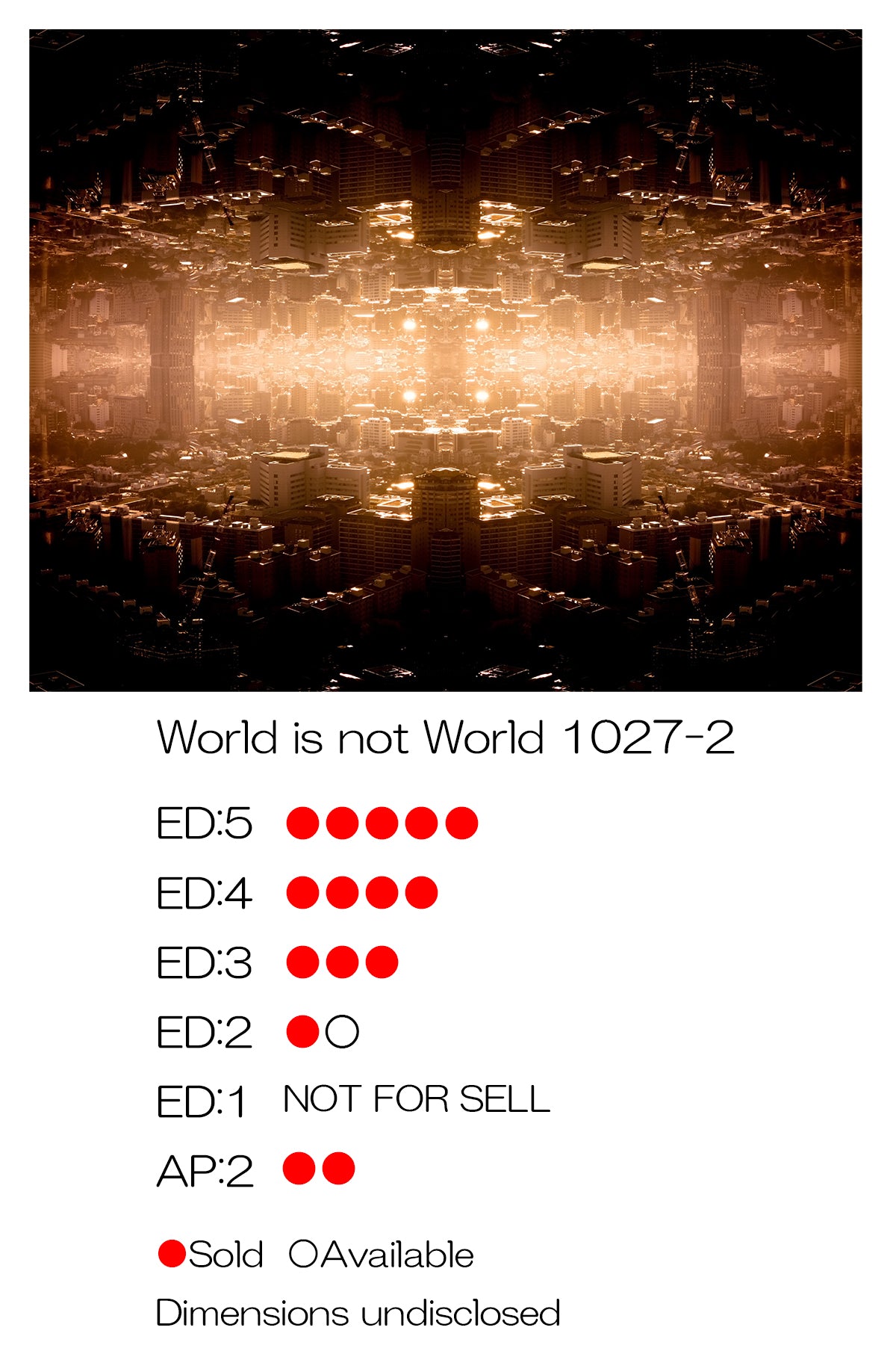 roidworksgallery 古賀勇人「world is not world 1027-2」 写真、印画紙、アクリルパネル / Photography, photographic paper, acrylic panel