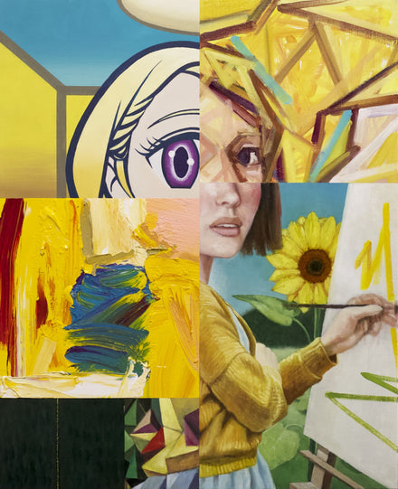 星山耕太郎「Painter #3」油彩・アクリル・キャンバス 画像1