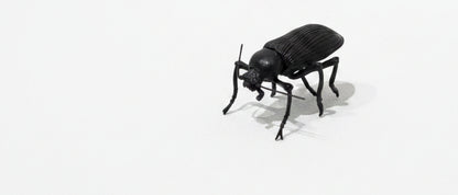 Haruo Mitsuda Jizai Okimono Ground Beetle 銅、真鍮、青銅 / Copper, Brass, Bronze