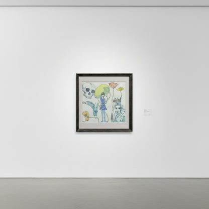 roidworksgallery 宇野亜喜良　ペン・水彩　原画