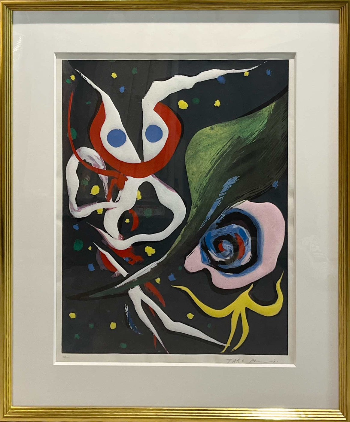岡本太郎「夜の会合」 作品画像