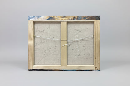 roidworksgallery ayaka nakamura「Song of the twinkling light #1」 アクリル絵の具、メッキ調顏料、キャンバス / Acrylic paint, Plating pigment, Canvas