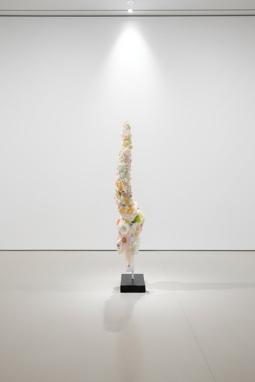 roidworksgallery 渡辺おさむ「Heaven」 FRP、モデリングペースト、樹脂、アクリル絵具 / FRP, Modeling Paste, Resin, Acrylic paint