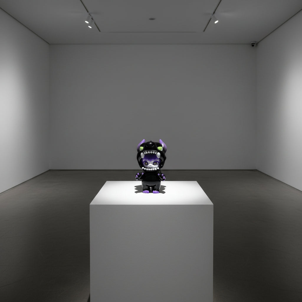 roidworksgallery スサナ / Susana — Black × Purple｜永島信也 限定ソフビフィギュア