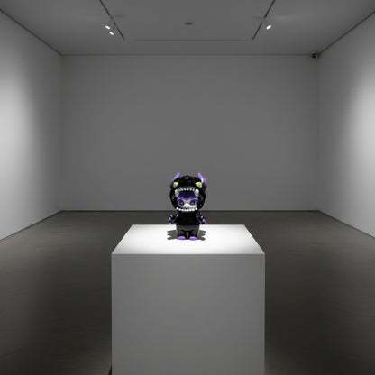 roidworksgallery スサナ / Susana — Black × Purple｜永島信也 限定ソフビフィギュア