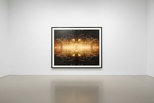 roidworksgallery 古賀勇人「world is not world 1027-2」 写真、印画紙、アクリルパネル / Photography, photographic paper, acrylic panel