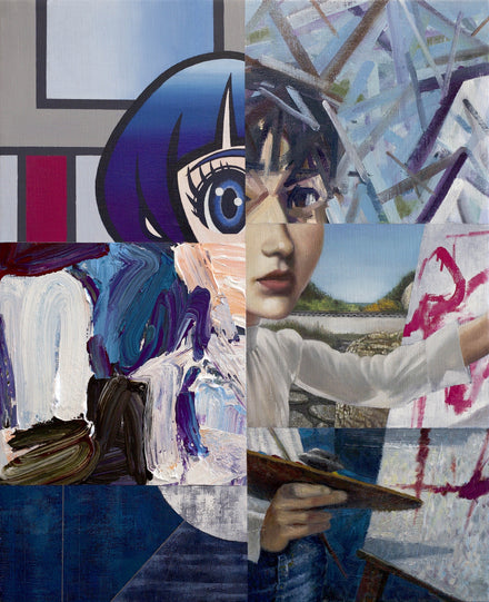 星山耕太郎「Painter #2」油彩・アクリル・キャンバス 画像1