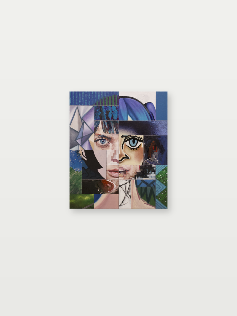 星山耕太郎「モノローグ」45.5×38cm 壁面展示イメージ（作品画像非改変）