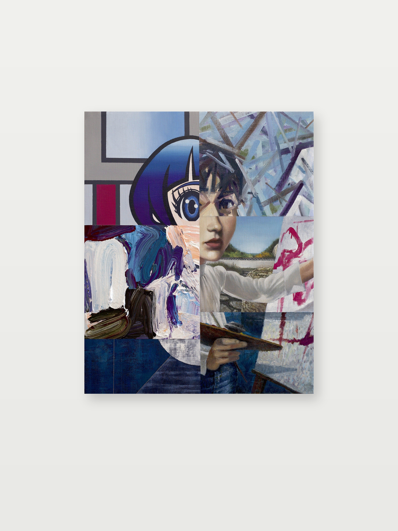 星山耕太郎「Painter #2」65.2×53.0cm 壁面展示イメージ（作品画像非改変）