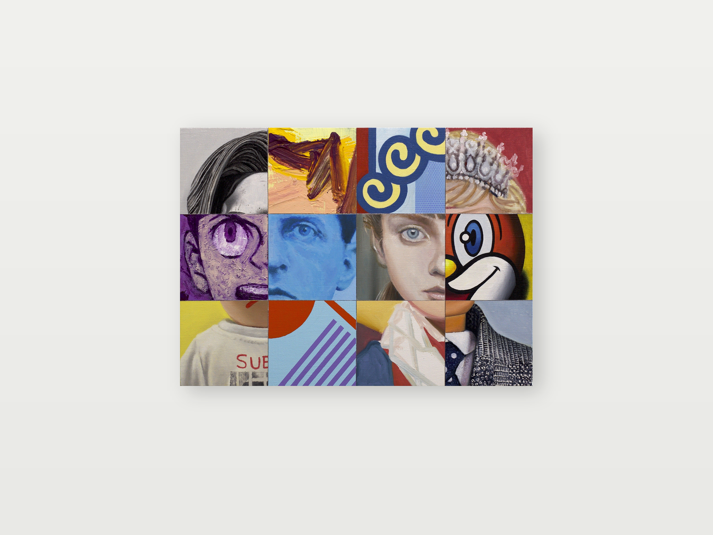 星山耕太郎 星山耕太郎「対話の可能性 #2」 油彩、アクリル、キャンバス / Oil, acrylic on canvas