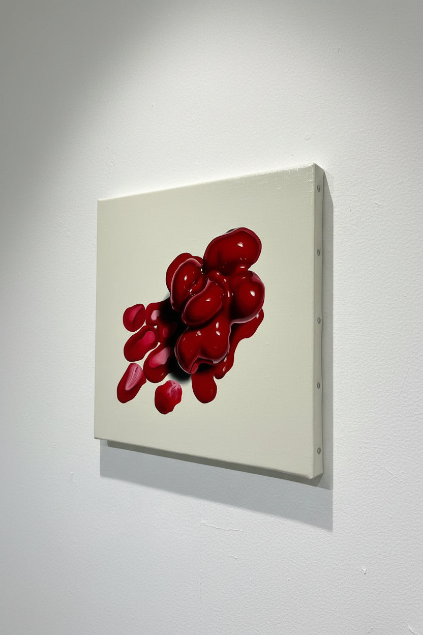 roidworksgallery 木原幸志郎「Blood Cell」 キャンバスに油彩 / Oil on canvas