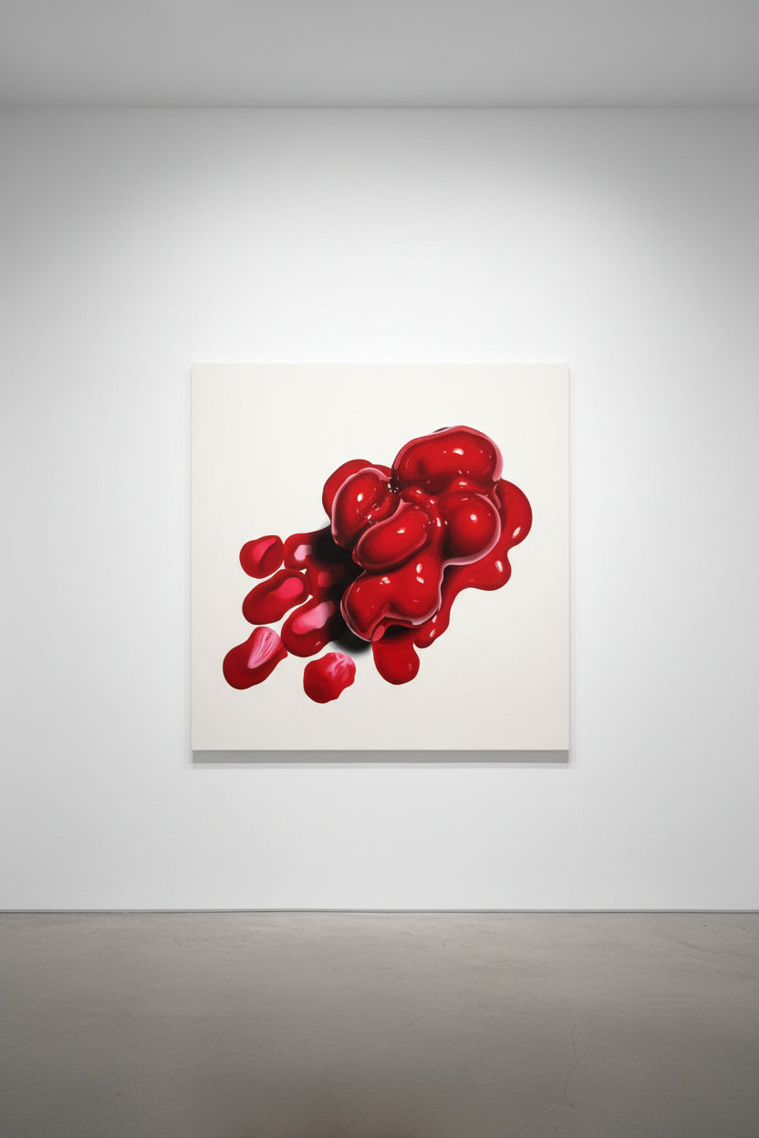 roidworksgallery 木原幸志郎「Blood Cell」 キャンバスに油彩 / Oil on canvas