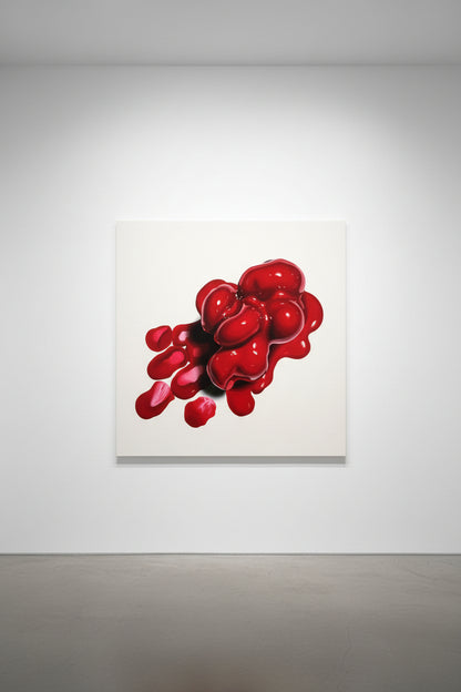 roidworksgallery 木原幸志郎「Blood Cell」 キャンバスに油彩 / Oil on canvas