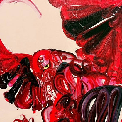 roidworksgallery 木原千春「OWL」ANA×ロイドワークス ネオシルクスクリーン 10/100 ネオシルクスクリーン / Neo Silkscreen