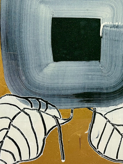 roidworksgallery 木原千春「椿」 ネオシルクスクリーン