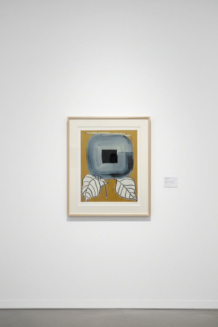 木原千春「椿」2022年 ネオシルクスクリーン Ed.10/100 53×44cm Vitalismシリーズ ロイドワークスギャラリー